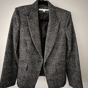Veronica Beard Black Tweed Blazer (4)
